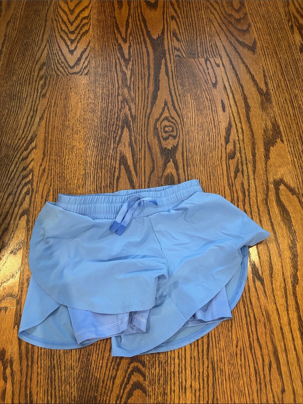 all in motion Light Blue Layered Athletic Shorts with Drawstring